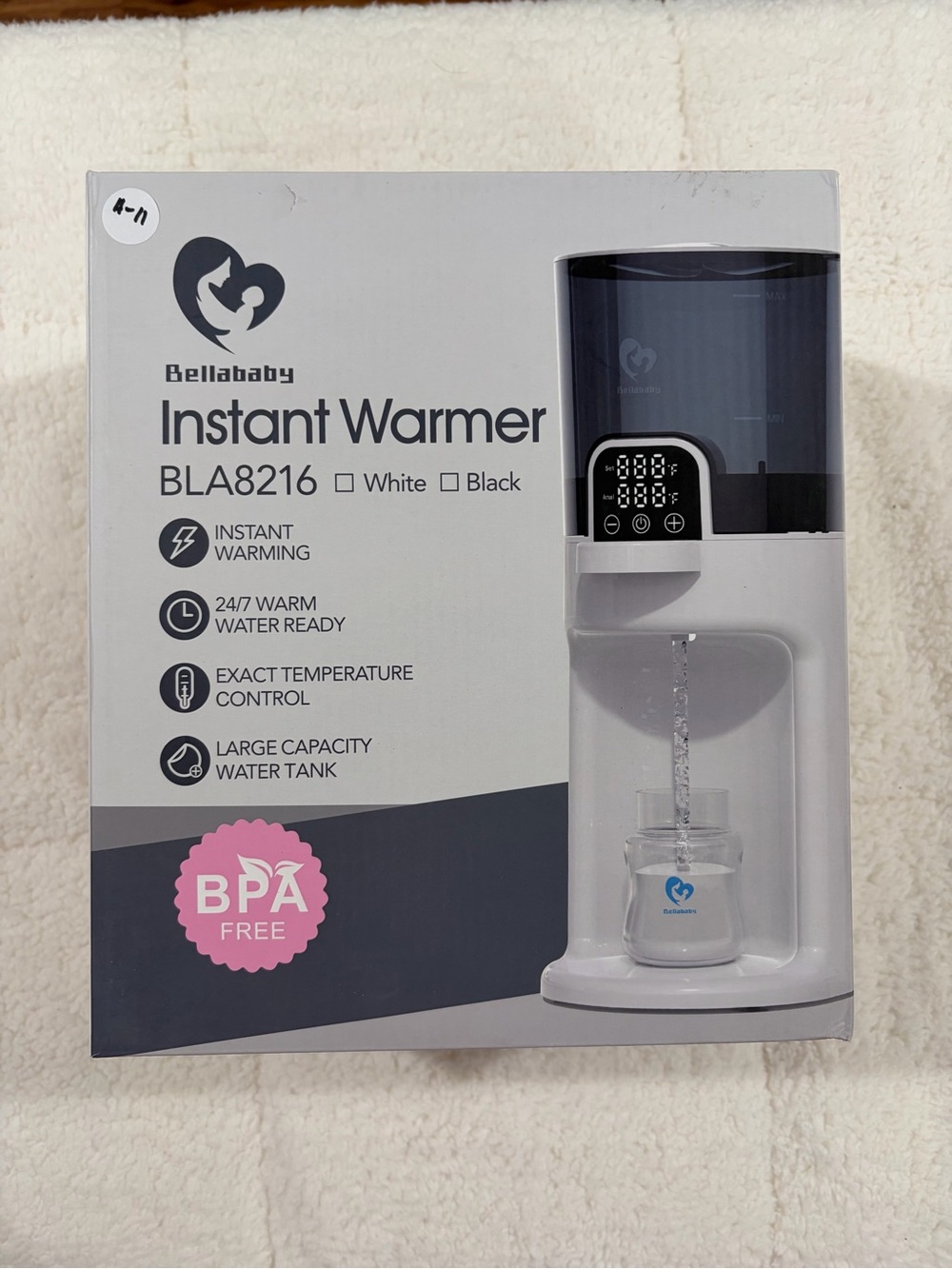 Instant Warmer BLA8216 White - Instant Warm Water Dispenser
